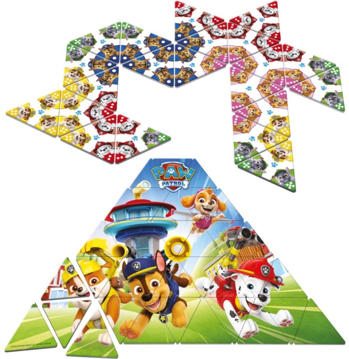 Goliath Triominos Junior Paw Patrol - Bordspel - Kinderspel - Speel Triominos met jouw favoriete Paw Patrol personage.