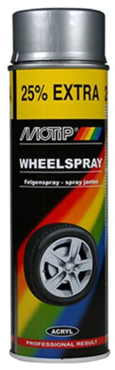 Motip Velgenlak Zilver Spuitbus 400ml