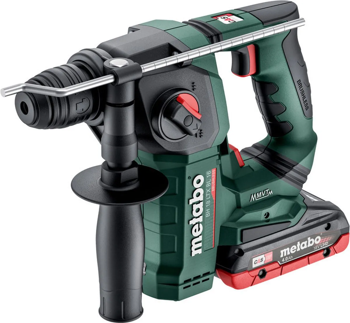 Metabo BH 18 LTX BL 16 Boorhamer 18V - 2 Snelheden