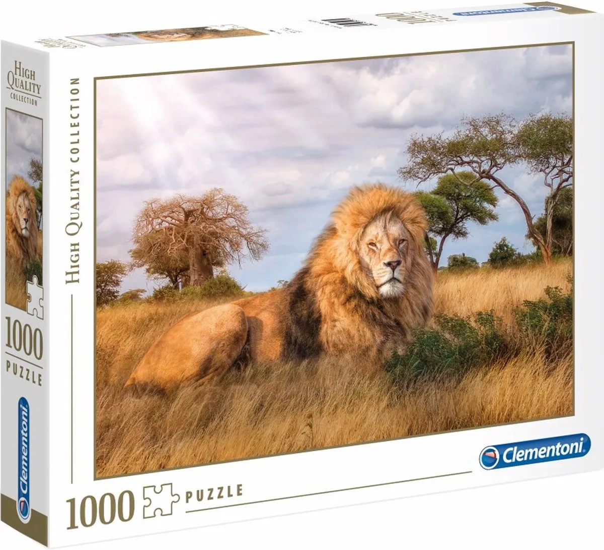 Clementoni Legpuzzel The King 1000 Stukjes - Multicolor