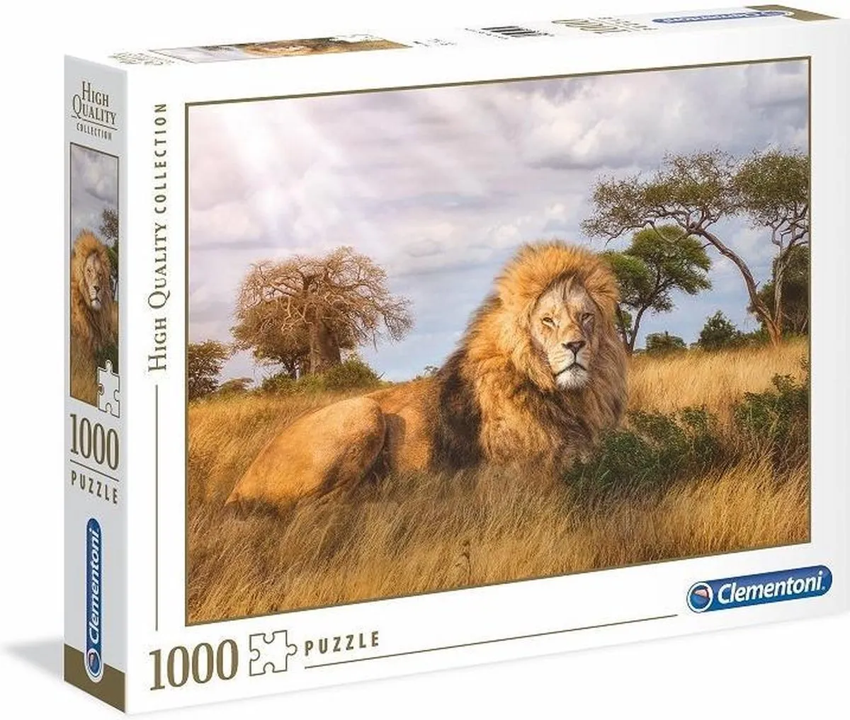 Clementoni Legpuzzel The King 1000 Stukjes - Multicolor