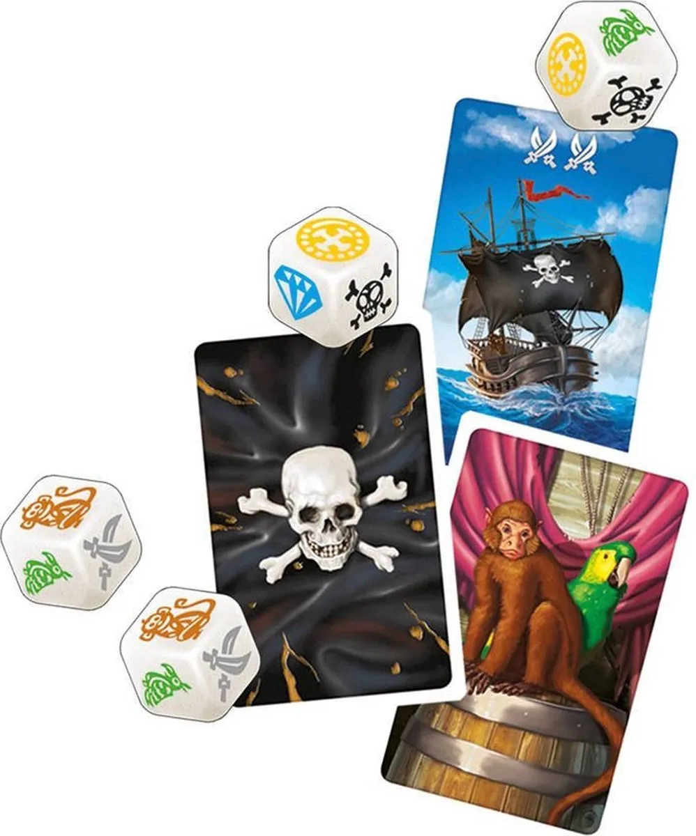 999 Games 1000 Bommen & Granaten Dobbelspel - Multikleur