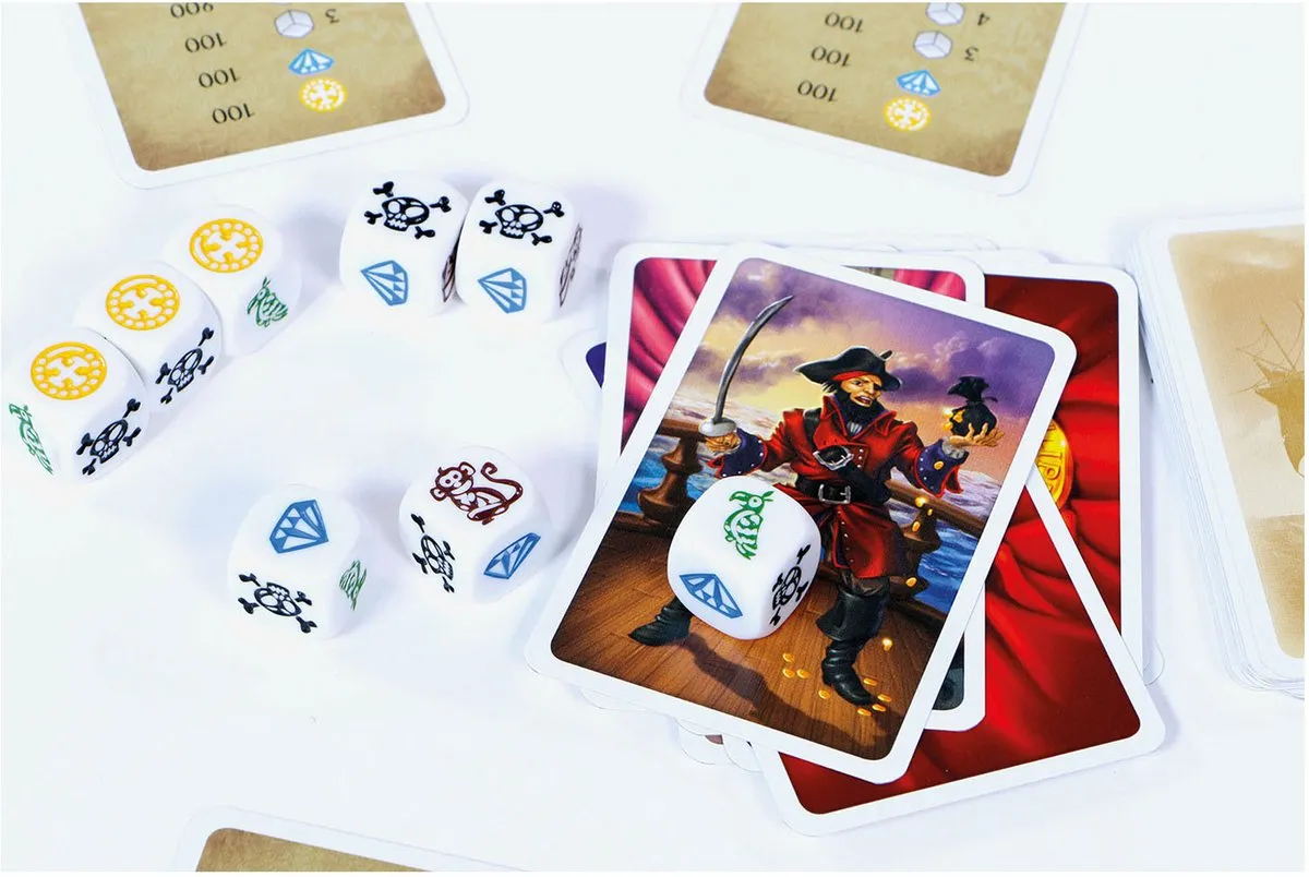 999 Games 1000 Bommen & Granaten Dobbelspel - Multikleur