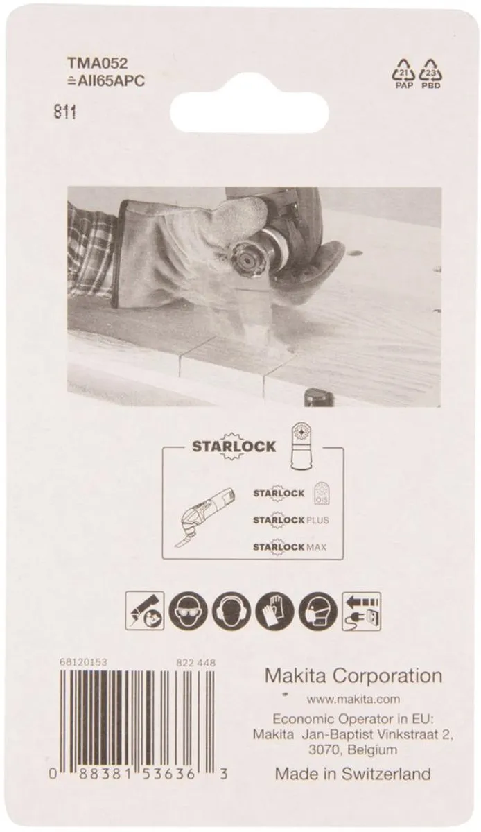Makita Invalzaagblad TMA052 B-64864 - Oscillerend - 65mm