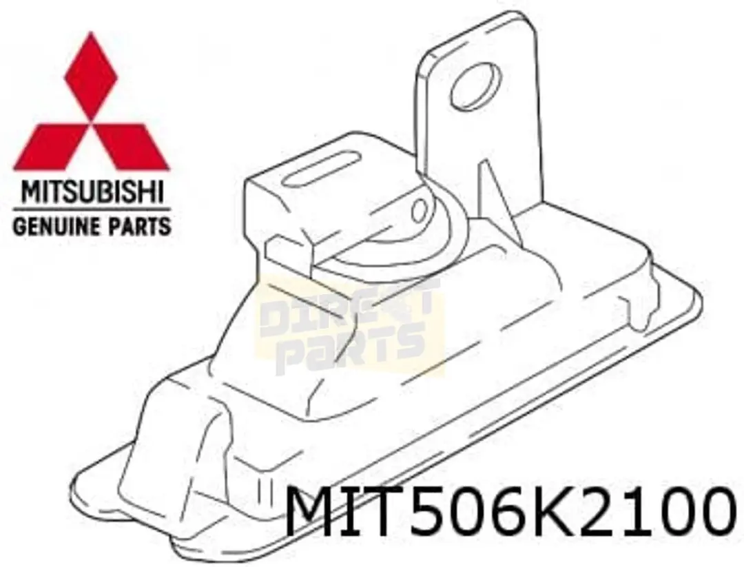 Mitsubishi Space Star Kentekenverlichting L/R Origineel 8341A194