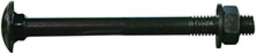 Hoenderdaal Blackline Slotbout M8x55mm Ring+Moer - 25 Stuks
