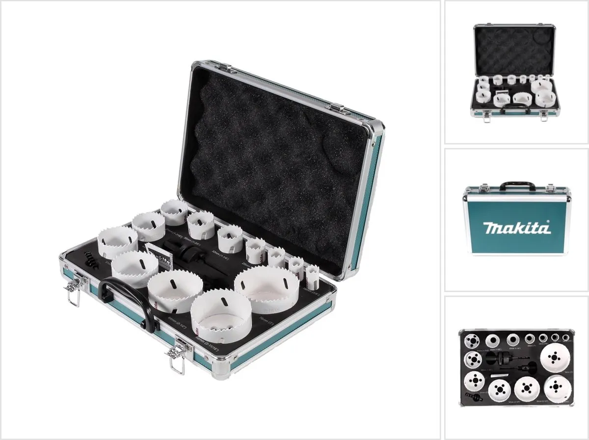 Makita D-47307 Gatzaagset 16-delig - Bi-metaal