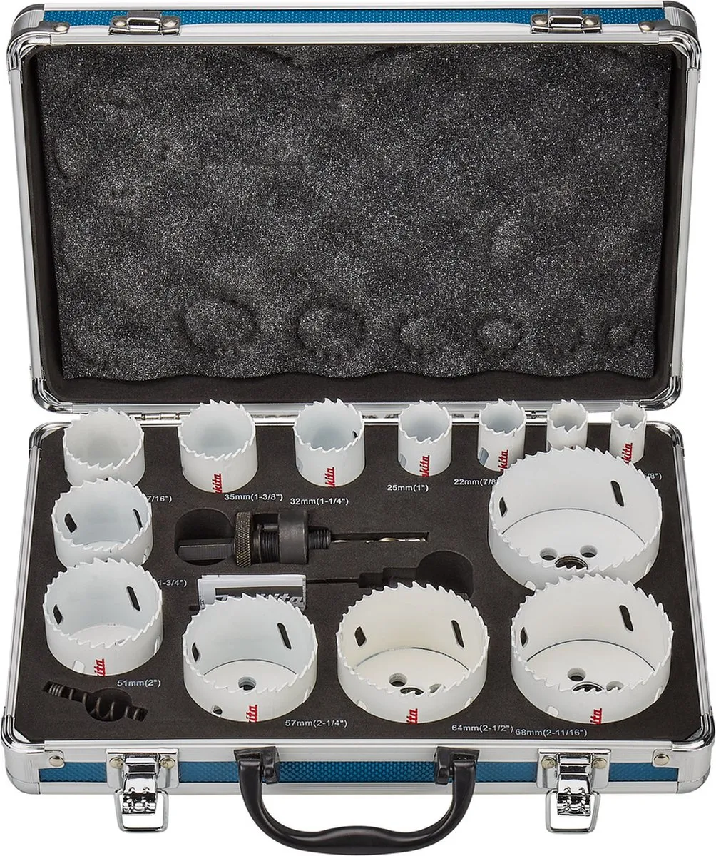 Makita D-47307 Gatzaagset 16-delig - Bi-metaal