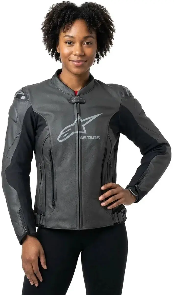 Alpinestars Stella GP Plus V4 Lederen Jas - Zwart - afbeelding 6 van 6