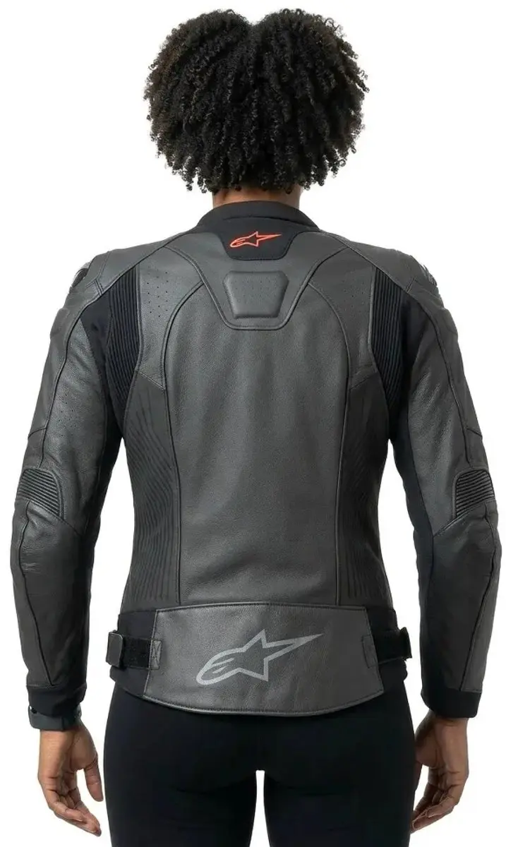 Alpinestars Stella GP Plus V4 Lederen Jas - Zwart