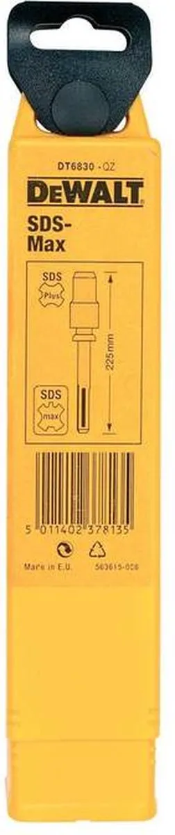 DeWALT DT6830 SDS-Max adapter naar SDS-Plus