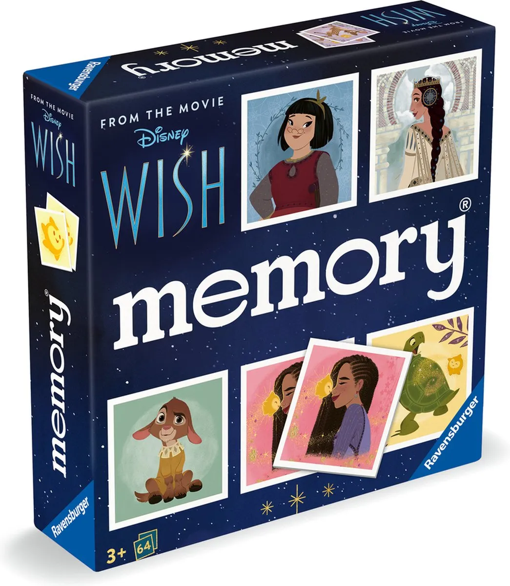 Ravensburger Disney Wish Memory Kaartspel 22595 - 2-8 Spelers