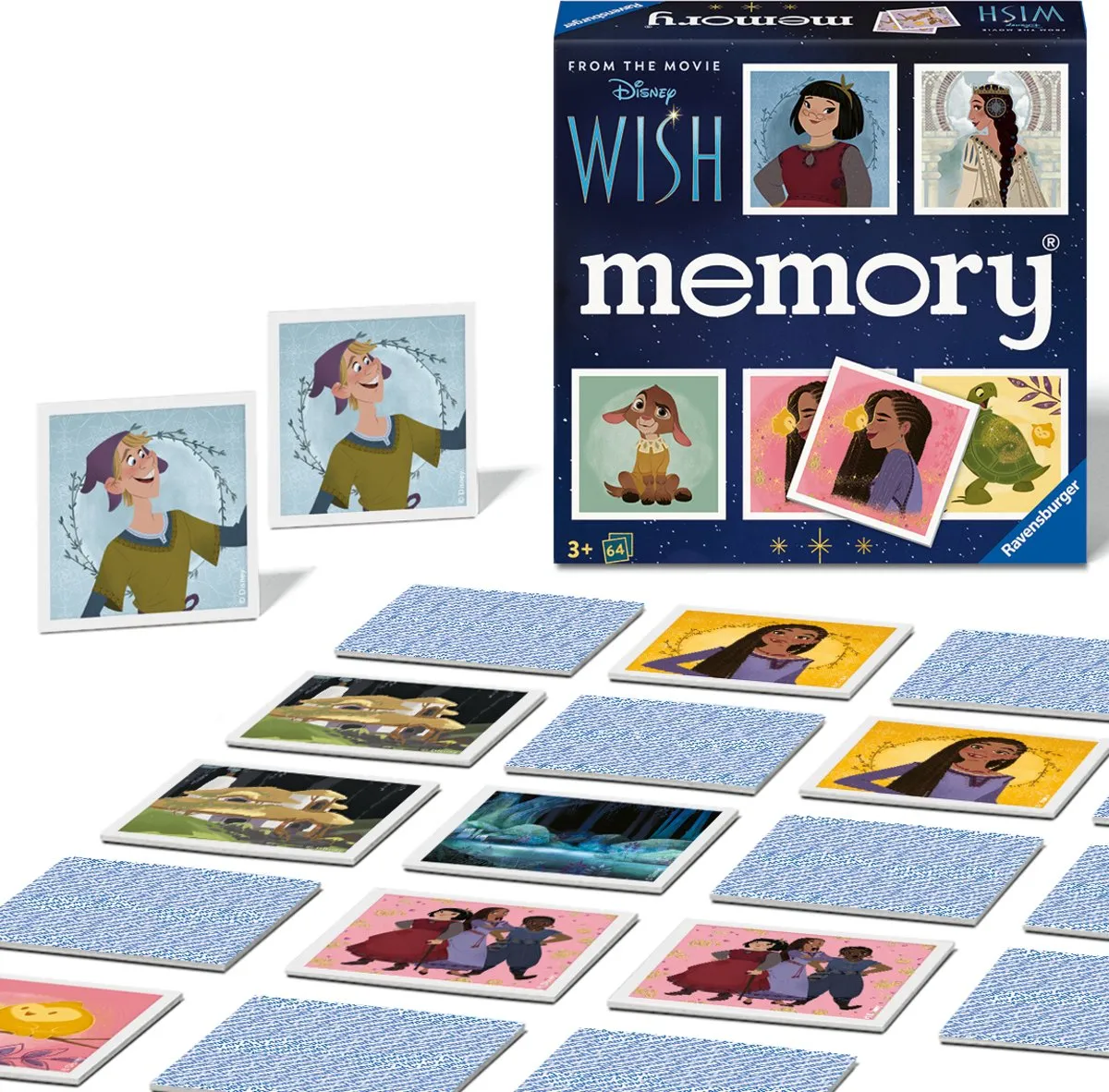 Ravensburger Disney Wish Memory Kaartspel 22595 - 2-8 Spelers