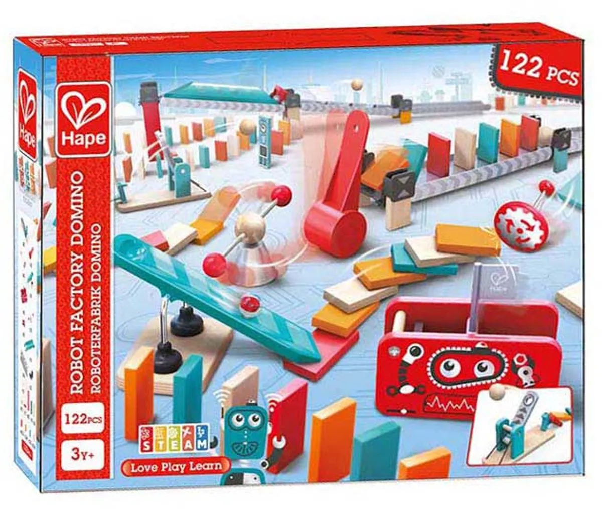 Hape Roboterfabrik Domino