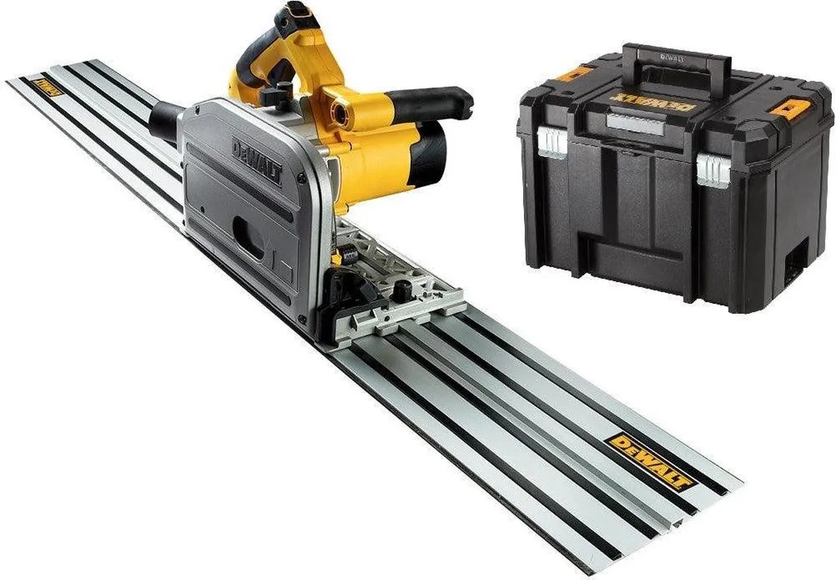 DeWalt DWS520KT Invalcirkelzaag 1300W - met geleiderail
