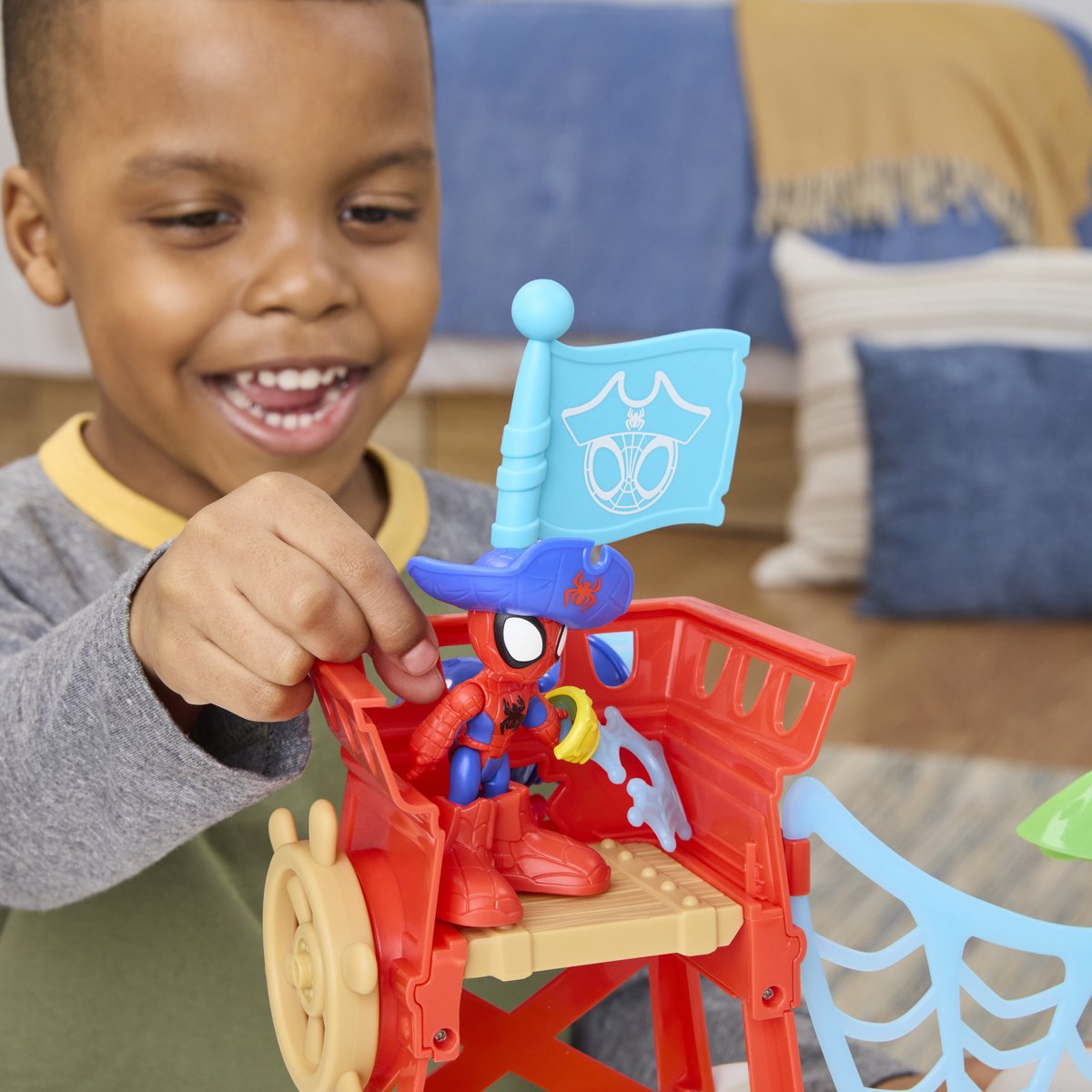 Hasbro Spider-Man Speelset - Spidey Island Piratenavontuur.