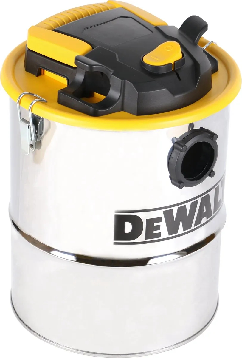 DeWalt DXV15A Stofzuiger 20L - 600W - Roestvrij staal