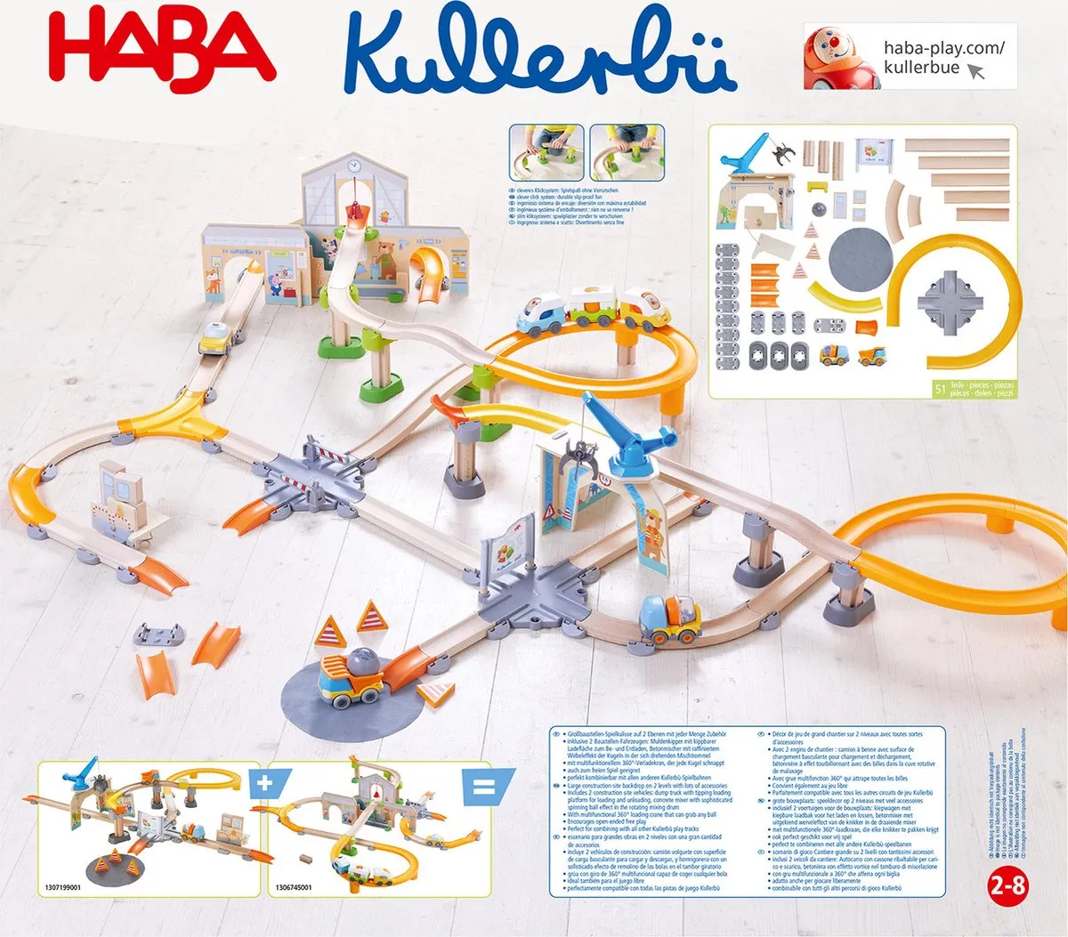 Haba Knikkerbaan Speelgoed - Multicolor