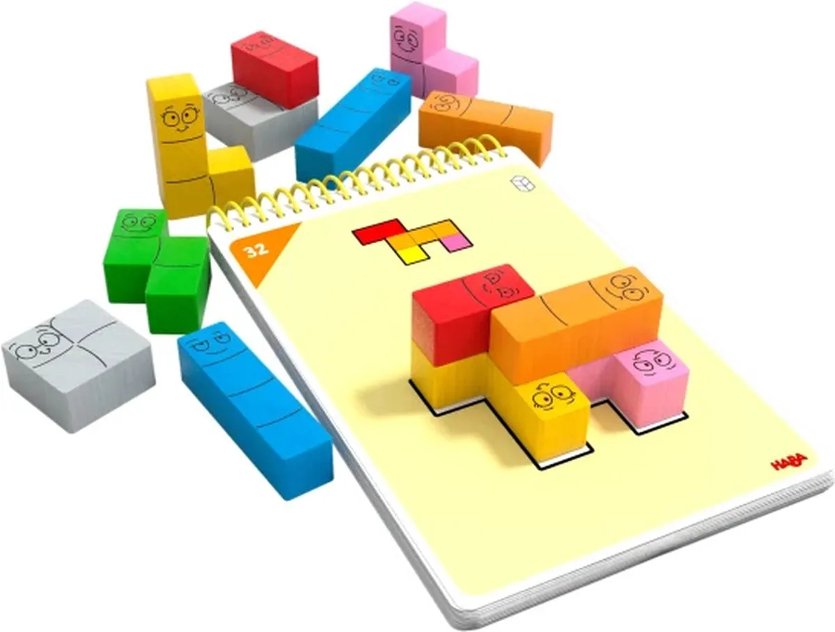 Haba Logic! GAMES Freddy & Co. Slim Solospel - Meerkleurig