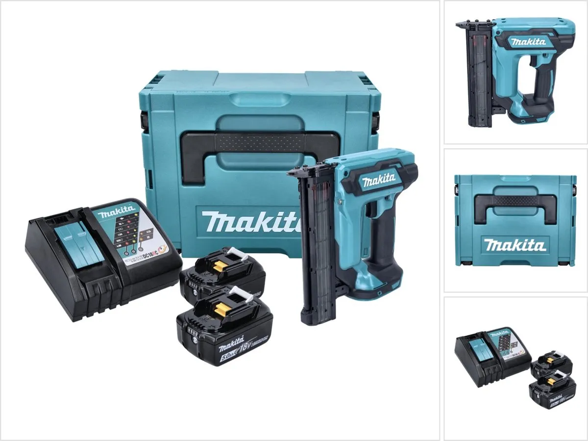 Makita DFN350RTJ Accu Afwerktacker 18V