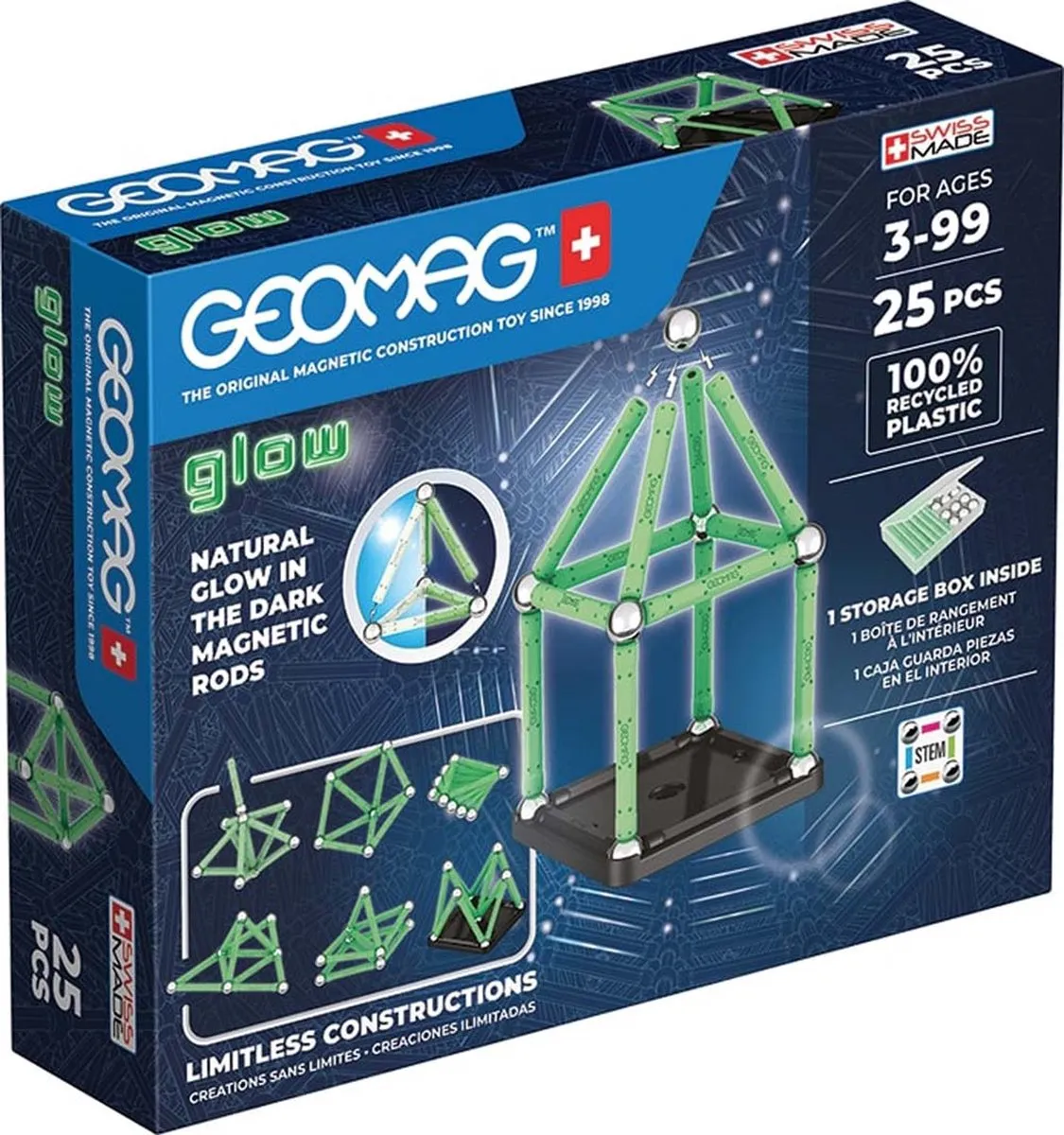 Geomag Glow Recycled Bouwset