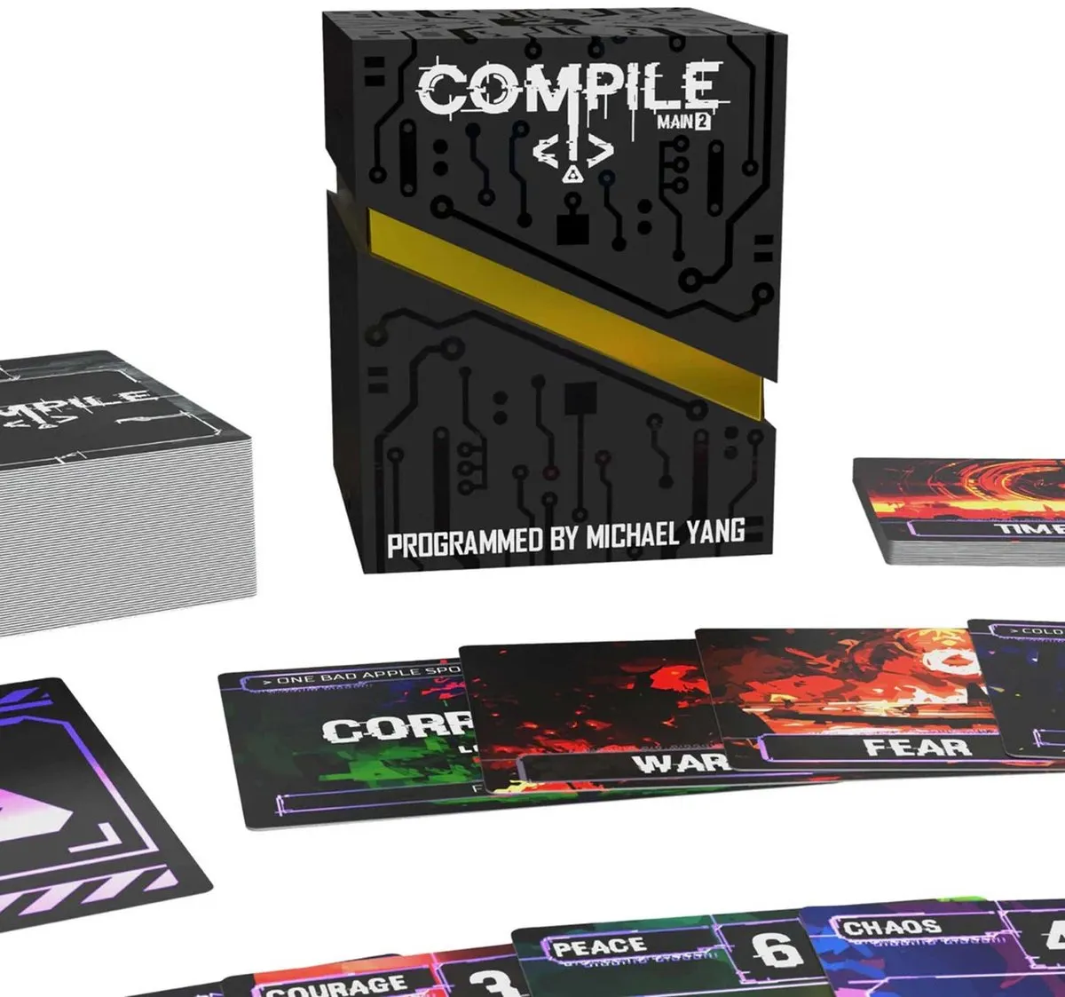 Asmodee Compile Main 2 Kaartspel - Strategisch 2 Spelers