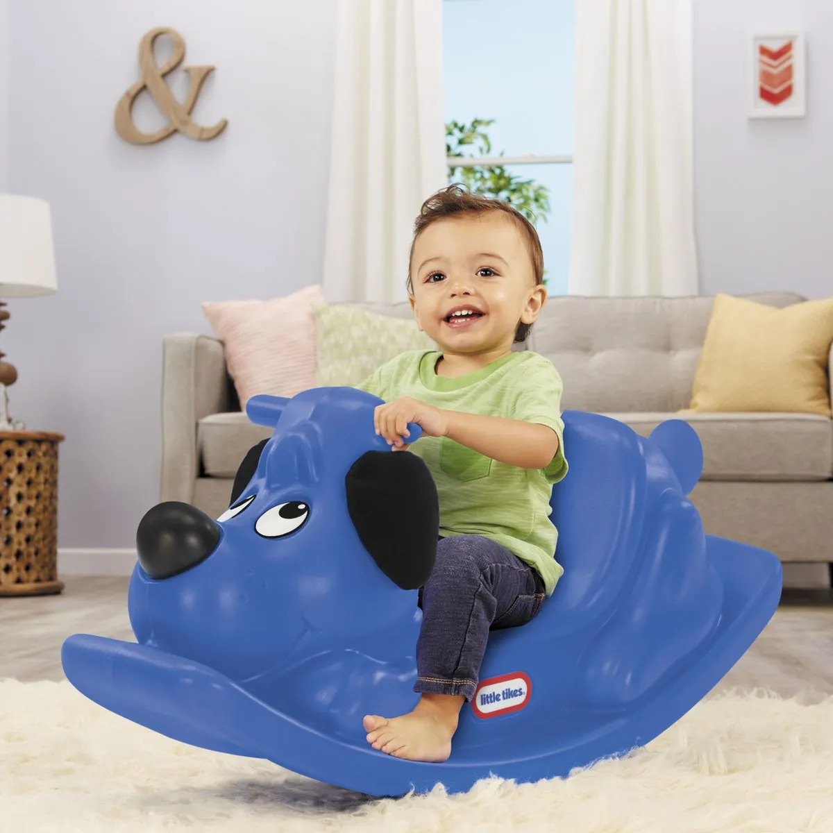 Little Tikes Rocking Puppy Schommelwip - Blauw