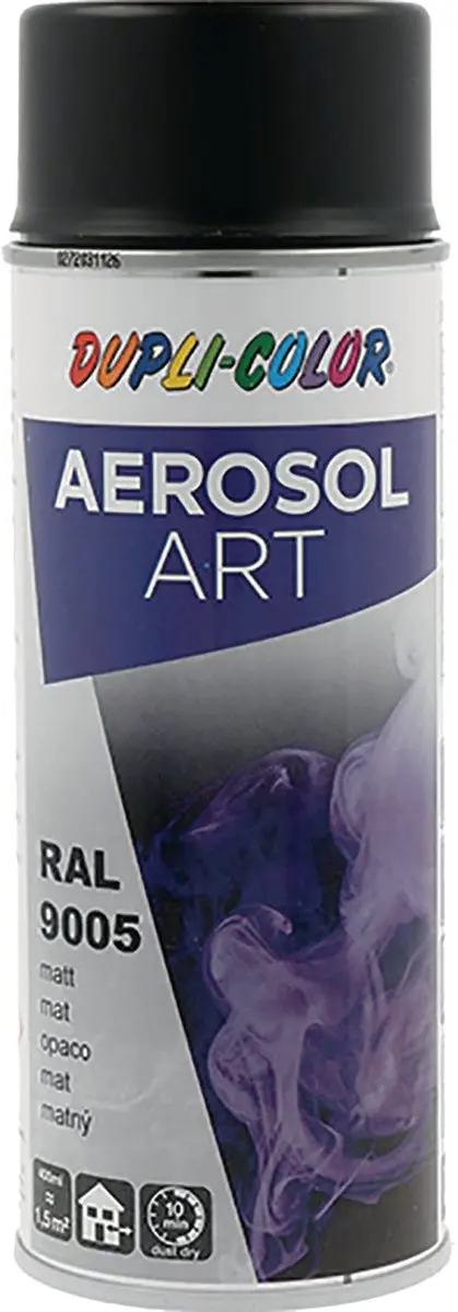 Motip Dupli-Color Aerosol-Art Spuitbus 400ml - RAL 9005 Meerkleurig