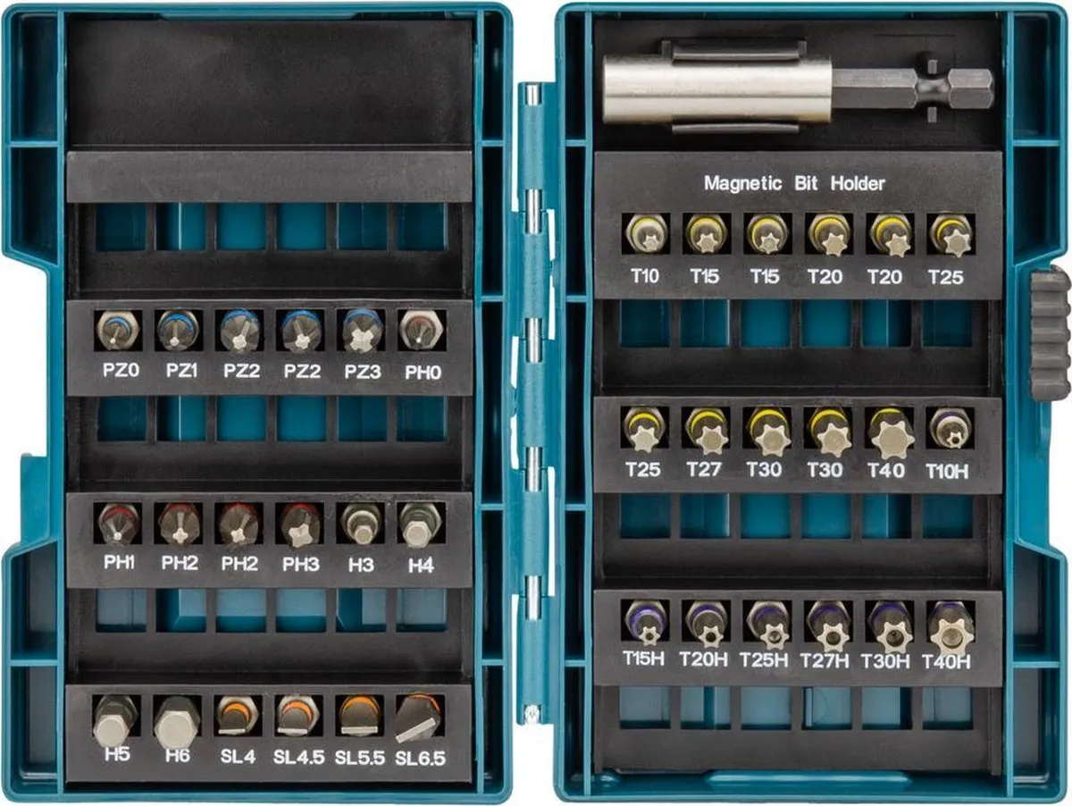 Makita B-53908 Boor- en Schroefbitset 62-delig