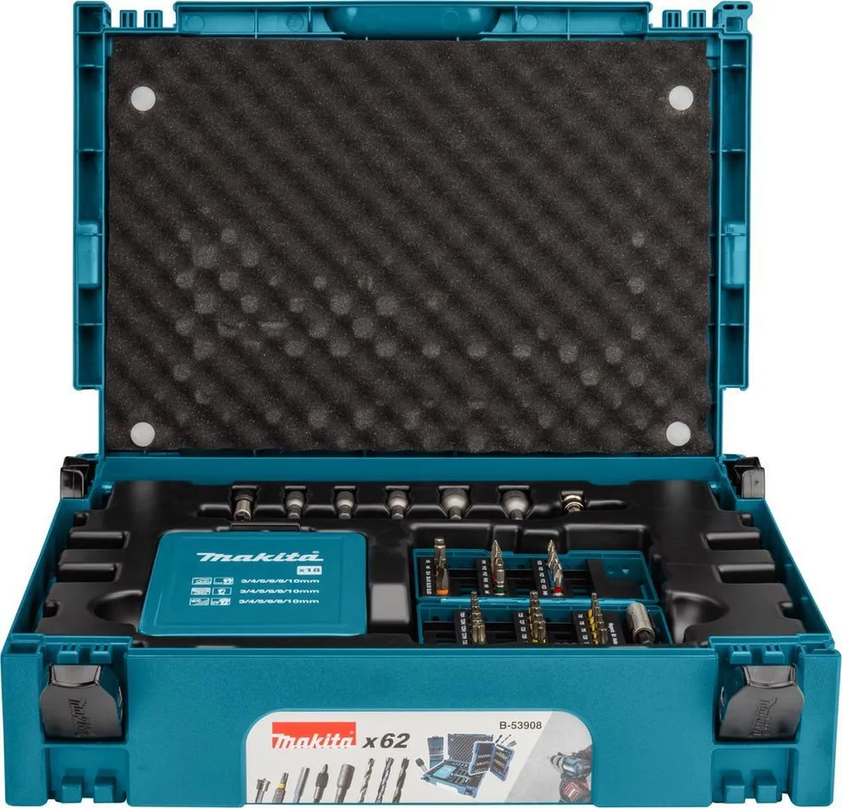 Makita B-53908 Boor- en Schroefbitset 62-delig