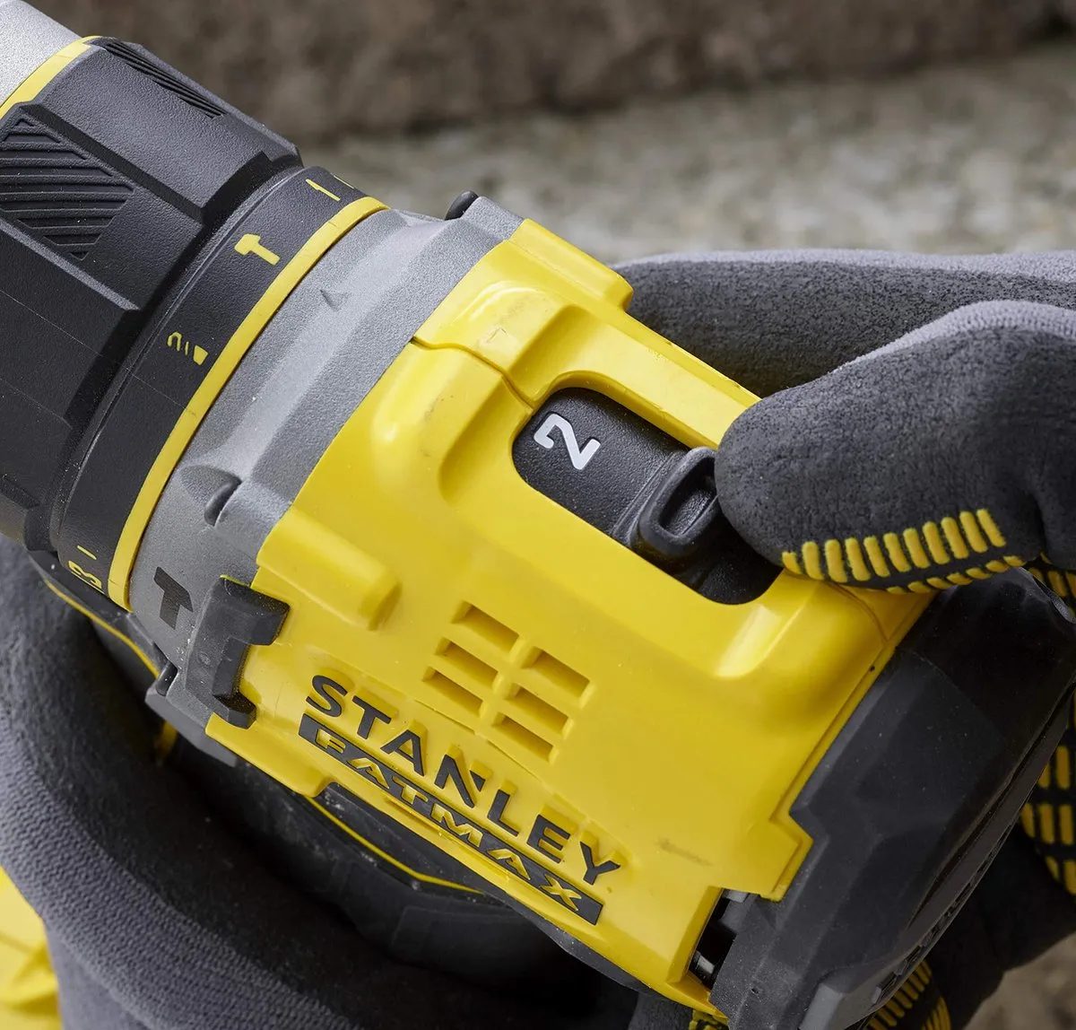 Stanley FATMAX V20 SFMCD721D2K Klopboormachine - 18V - 2x Accu - afbeelding 6 van 6