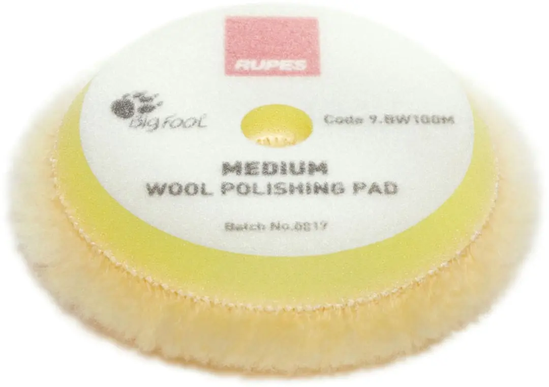 Rupes FINE Wollen Polijstpad 80-90mm