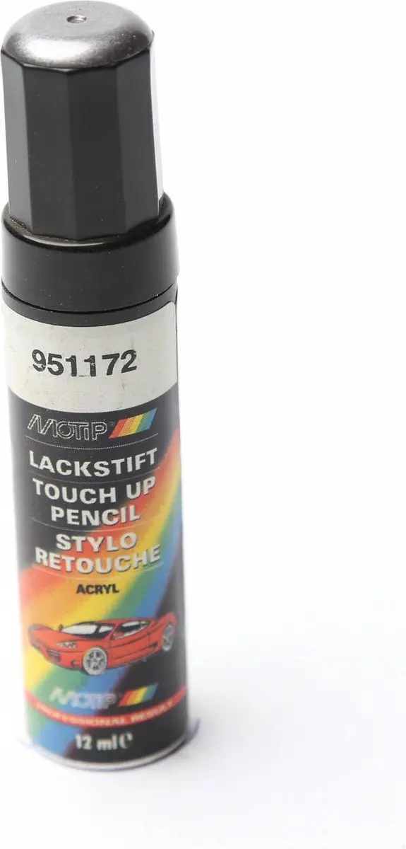 Motip 951172 Auto Lakstift Grijs Metallic 12ml