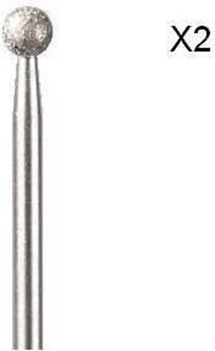 Dremel Diamantstift 7105 - 2 Stuks
