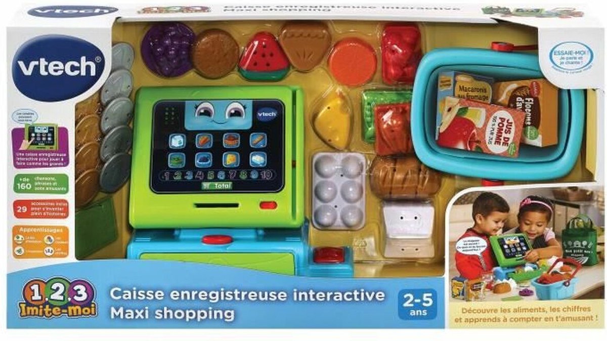 Speelgoedsupermarkt Vtech Interactief 2-5 jaar 29 Onderdelen