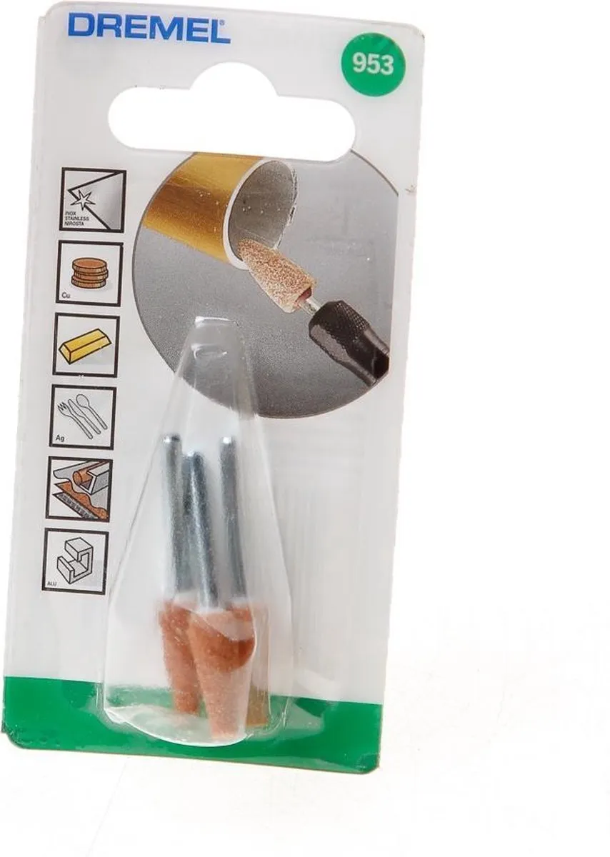Dremel 953 Aluminiumoxide Slijpsteen - 3 Stuks