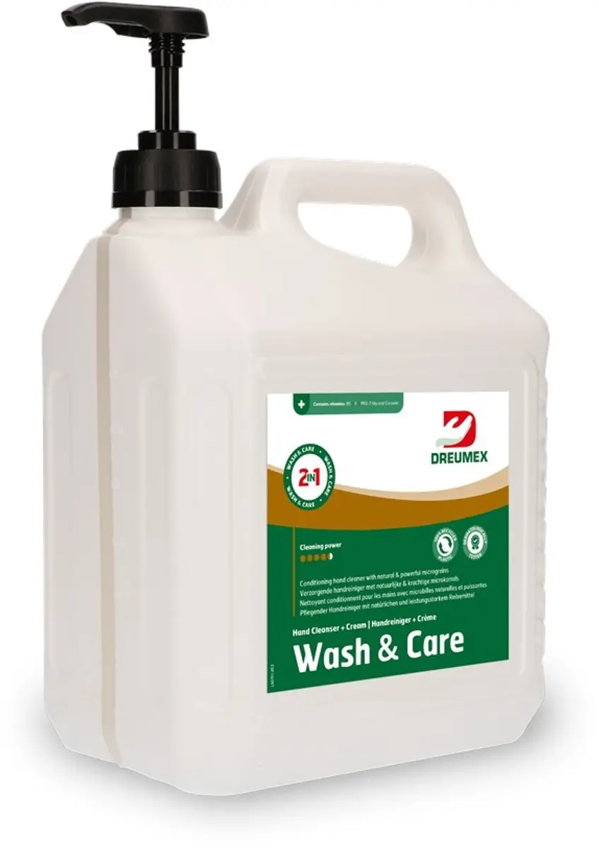 Dreumex Wash & Care Handreiniger 3L - Meerkleurig