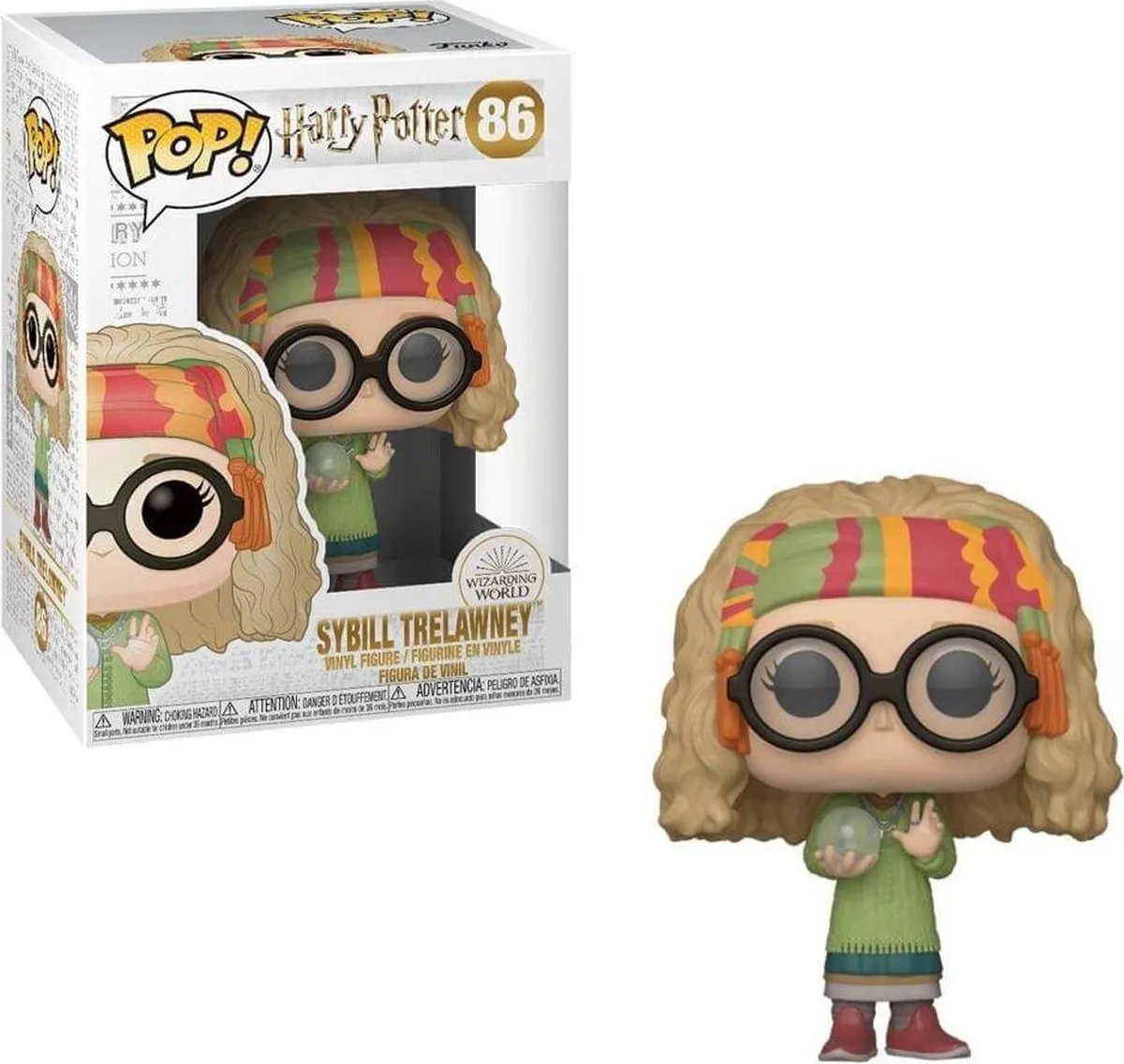 Funko Pop! Harry Potter Sybill Trelawney FUN42192 - Bonte kleuren - afbeelding 3 van 4