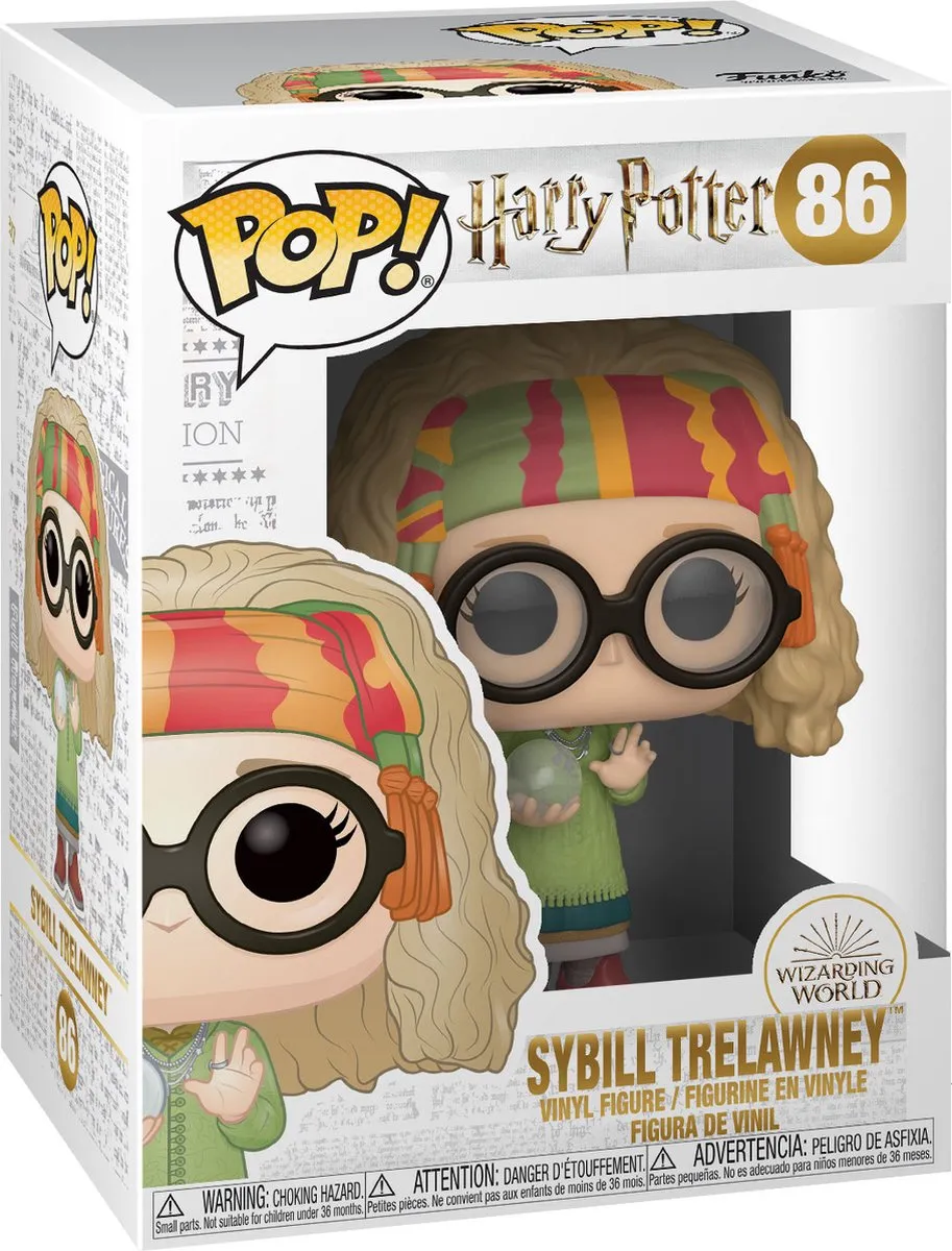 Funko Pop! Harry Potter Sybill Trelawney FUN42192 - Bonte kleuren - afbeelding 2 van 4