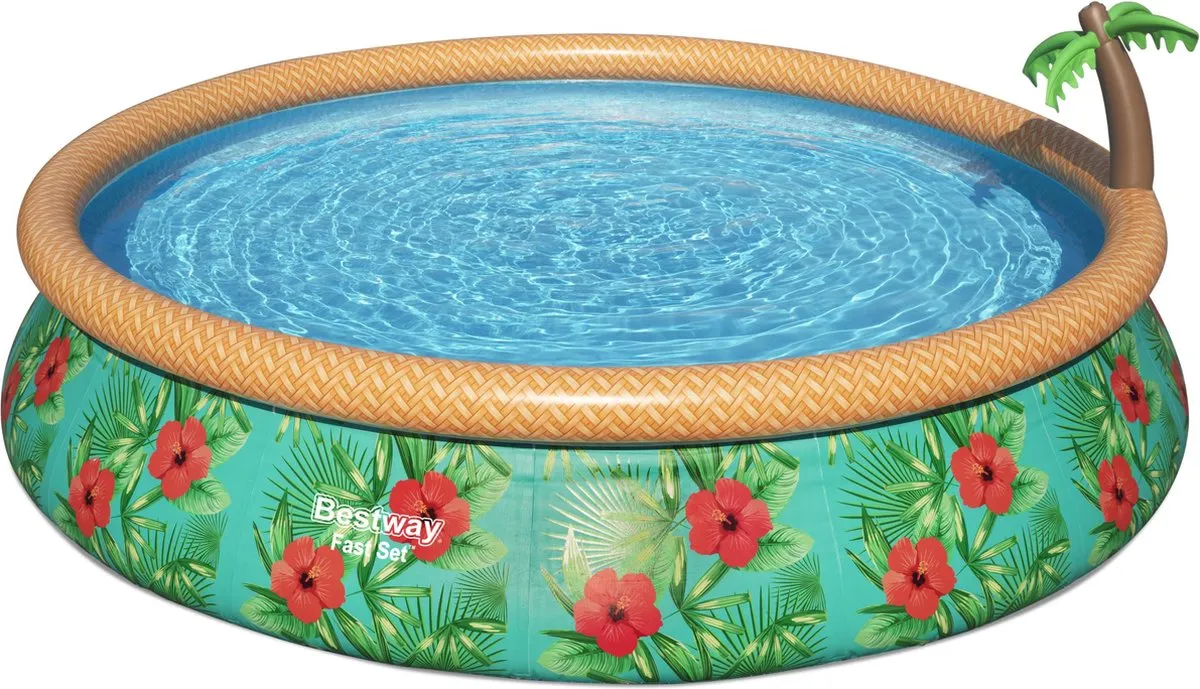 Bestway Fast Set Paradise Palms Zwembadset 457cm