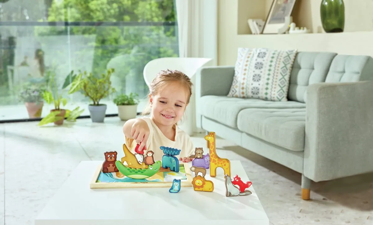 Hape Dierenrijk Puzzel 1000 Stuks - Multicolor