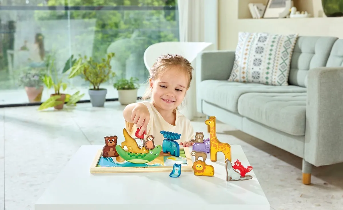 Hape Dierenrijk Puzzel 1000 Stuks - Multicolor