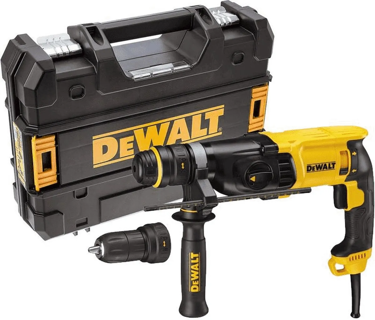 DeWalt D25134KP SDS-plus Combihamer 800W - 26mm Beton - afbeelding 6 van 6