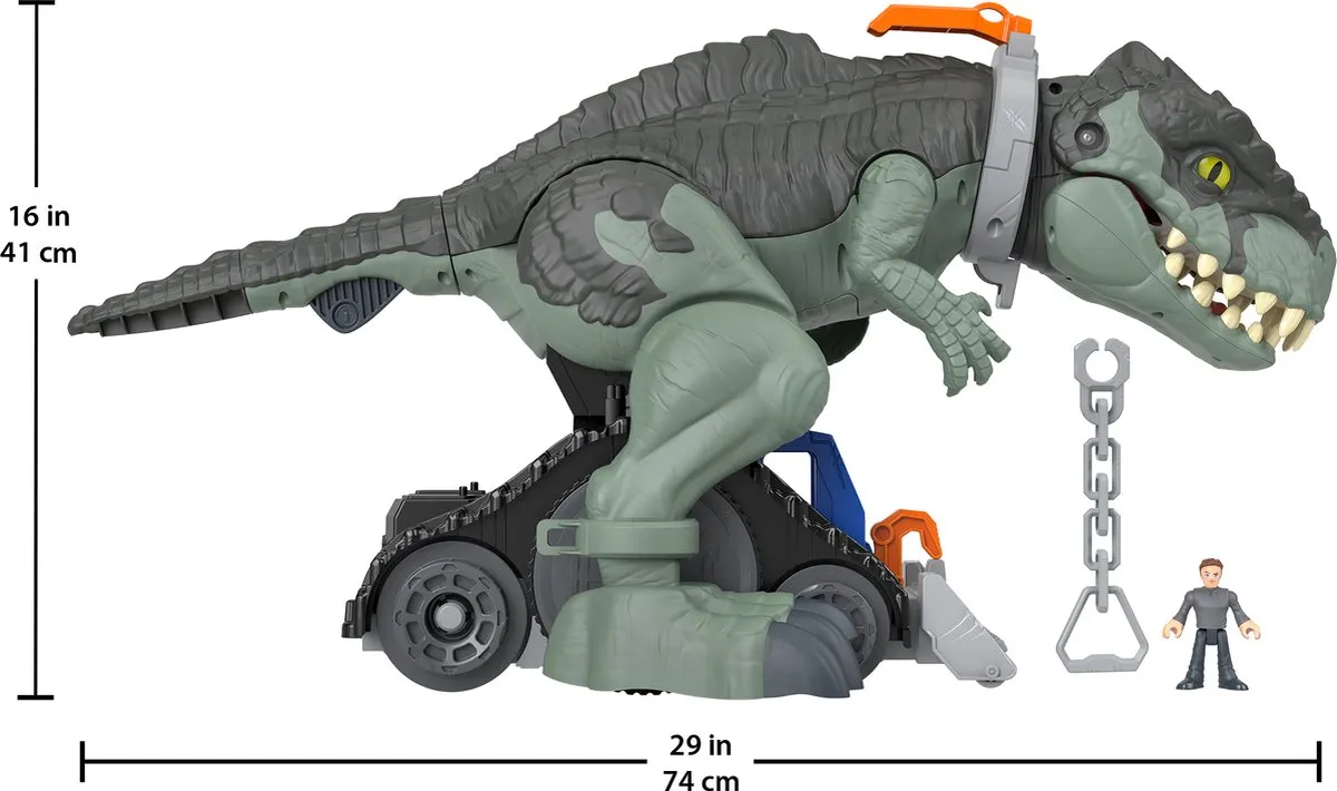 Fisher Price Imaginext Mega Dino Terror Actiefiguur - GWT22 - Grijs