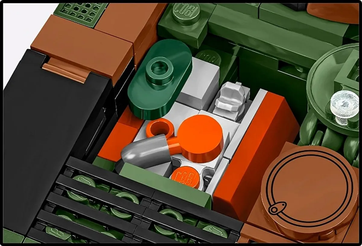 Cobi 2630 BWP-1 Legoset - 756 Stukken - Bruin/ Groen/ Zwart