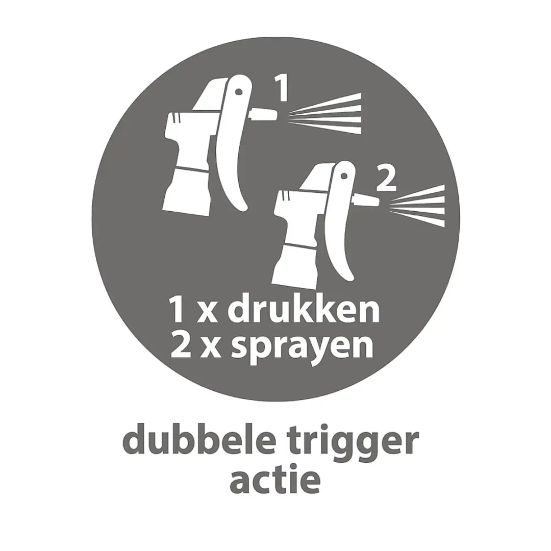 Pressol Spuitbus 750ml - Wit - Double Trigger