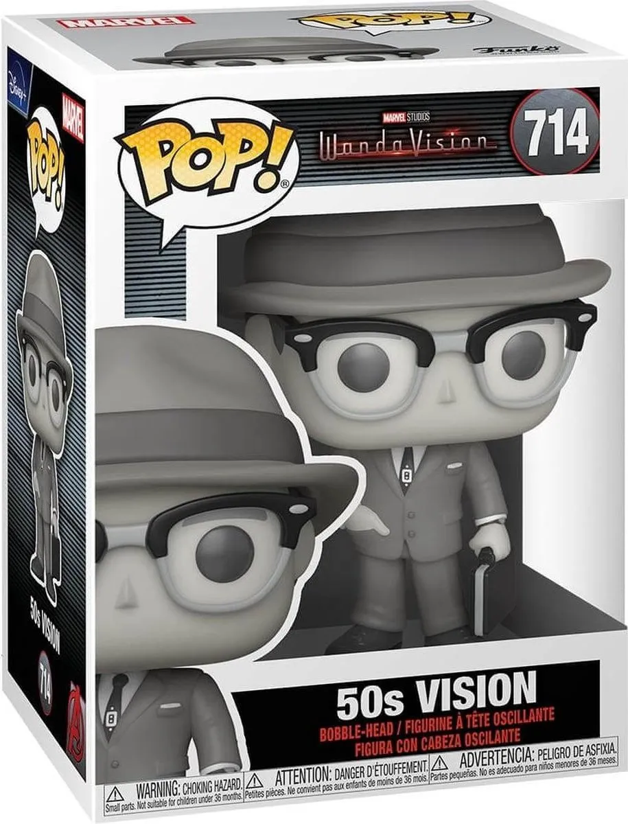 Funko Pop! Vision (50s) Wandavision Figuur - 9cm - Multi