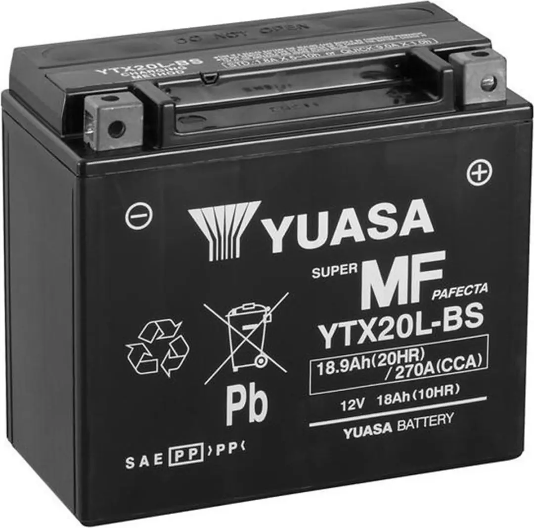 Yuasa YTX20L FA Accu - 12V