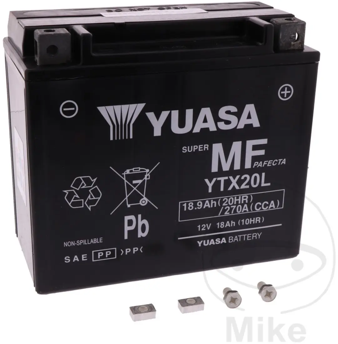 Yuasa YTX20L FA Accu