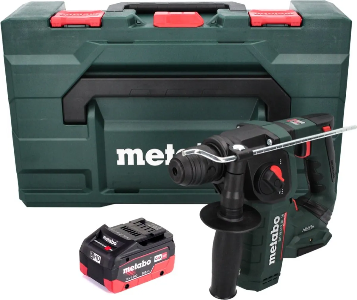 Metabo BH 18 LTX BL 16 Accuboormachine 18V SDS-plus - 1,3J - 1x 8,0Ah